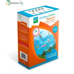 ТРЕВНА СМЕС GLOBAL GRASS FLOWERS 1кг - тревна смеска с цветя