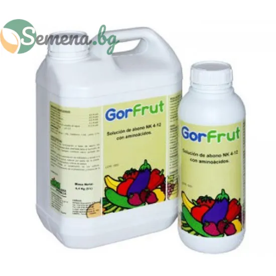 JISA ГОРФРУТ / GORFRUT - Течен органичен тор с аминокиселини 1л. 