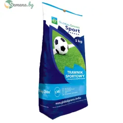 ТРЕВНА СМЕС GLOBAL GRASS SPORT 5кг - За спортни и интензивни терени 